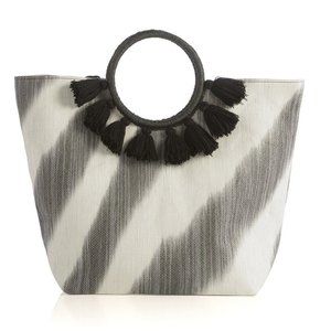 Shiraleah 20" DESI TOTE in Tie Dye BLACK